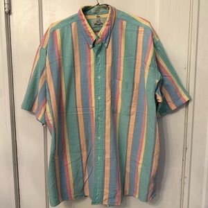 Van Heusen pastel rainbow men’s button up